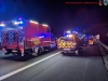 VU LKW - Person eingeklemmt, A3 Richtung Würzburg, 04.04.2023